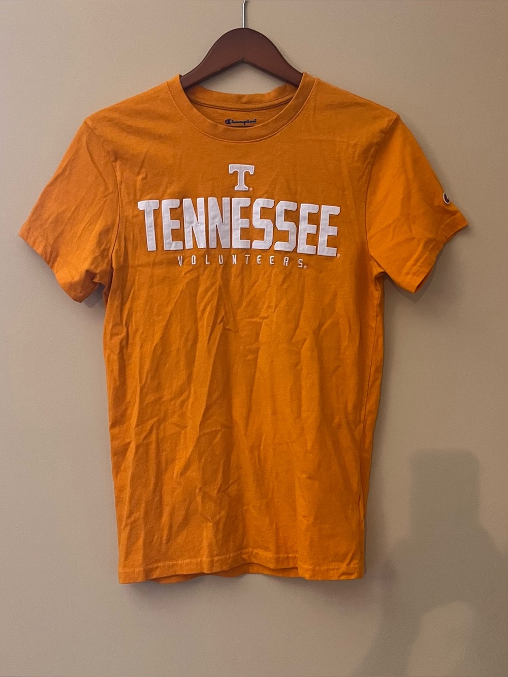 Champion Tennessee Volunteers Unisex Short Sleeve T-shirt Orange Go Vols
